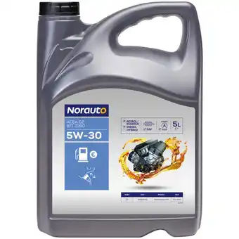 Norauto huile moteur norauto 5w30 c2 5l