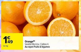 Carrefour Orange offre