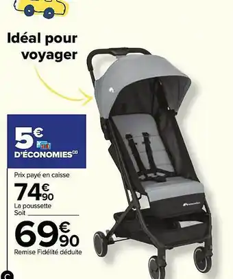Carrefour La poussette offre