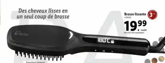 Brosse lissante
