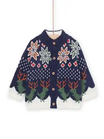 DPAM Gilet en tricot à imprimé jacquard. offre