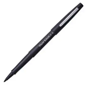 Stylo-feutre - noir - flair - pointe moyenne - paper mate