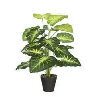 Truffaut Plante artificielle : pot caladium d.50xh.80 cm offre