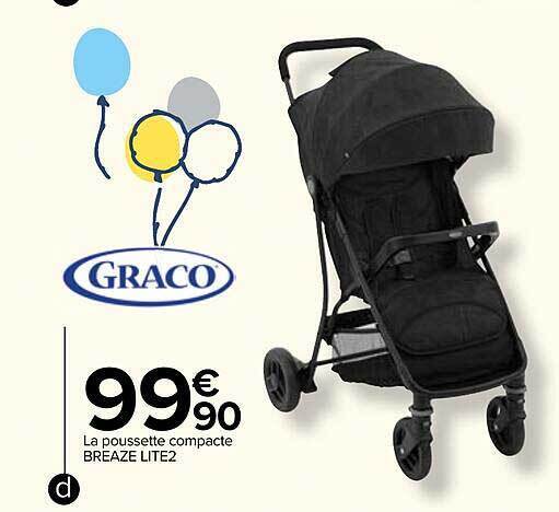 Poussette sale graco compacte