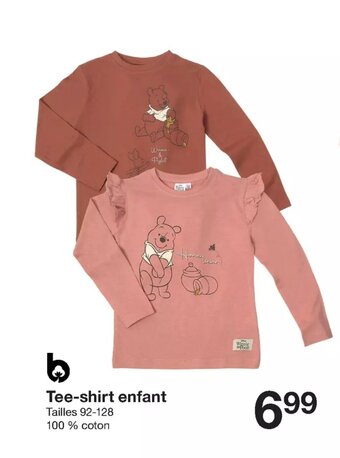 Zeeman Tee-shirt enfant offre