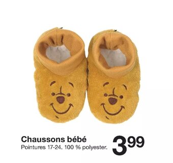 Zeeman Chaussons bébé offre