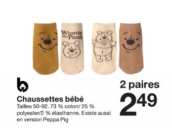 Zeeman Chaussettes bébé offre