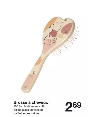 Zeeman Brosse à cheveux offre
