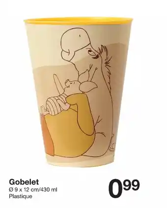 Zeeman Gobelet offre