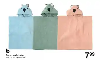 Zeeman Poncho de bain offre