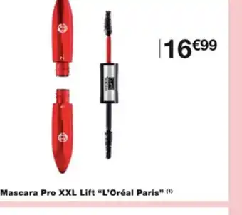 Monoprix Mascara Pro XXL Lift l'Oreal Paris offre