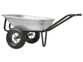 E.Leclerc Brico Brouette galva roues gonflées "expert twin" - 150l offre