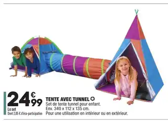 Tente Avec Tunnel