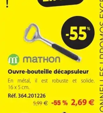 Ouvre-Bouteille Décapsuleur