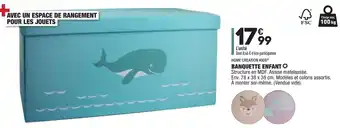 ALDI Banquette Enfant offre