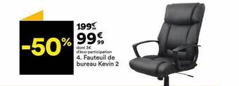 BUT Fauteuil de bureau kevin 2 offre