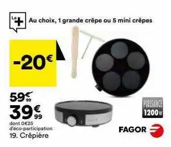 CrĂȘpiĂšres fagor
