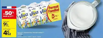 Carrefour Lait u.h.t. vitaminé viva offre