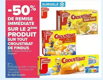 Carrefour Croustibat de findus offre