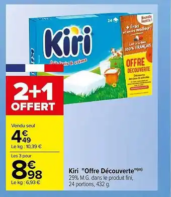 Carrefour Kiri offre