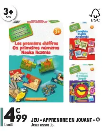 ALDI Jeu Apprendre En Jouant offre