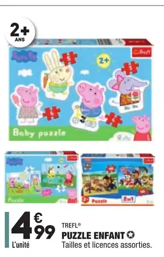ALDI Puzzle Enfant offre