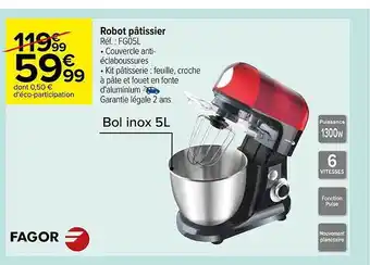 Carrefour Robot pâtissier fagor offre