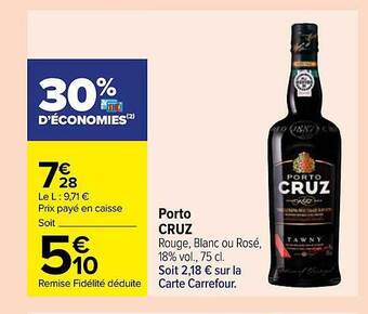 Carrefour Porto cruz offre