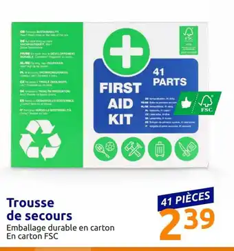 Action Trousse De Secours offre