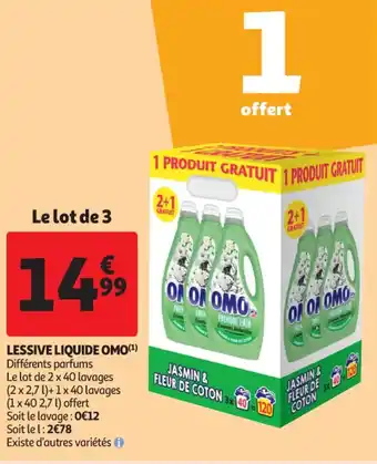 Lessive liquide OMO