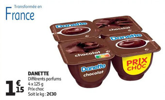 Auchan Supermarché Danette offre