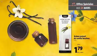 Lidl Arôme Naturel De Vanille Bourbon Deluxe offre