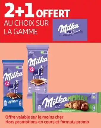 Auchan Supermarché Milka offre