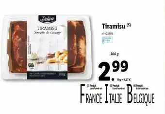 Lidl Tiramisu Deluxe offre