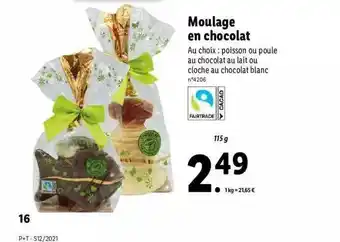 Lidl Moulage En Chocolat offre