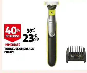 Auchan Tondeuse One Blaade Philips offre