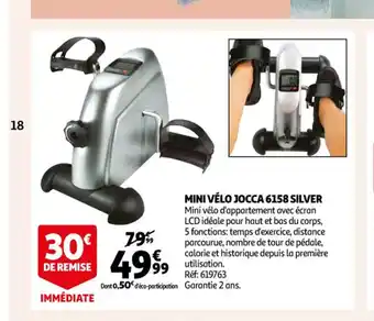 Auchan Mini Velo Jocca 6158 Silver offre