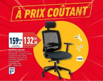 Bureau Vallée Fauteuil malice offre