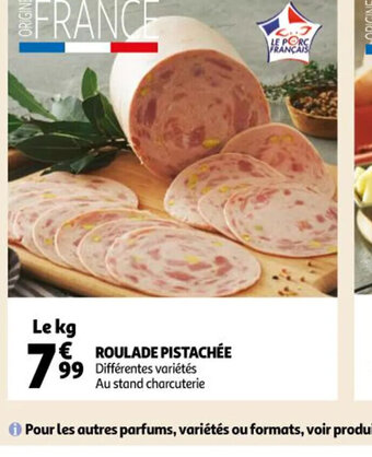 Auchan Roulade Pistachée offre