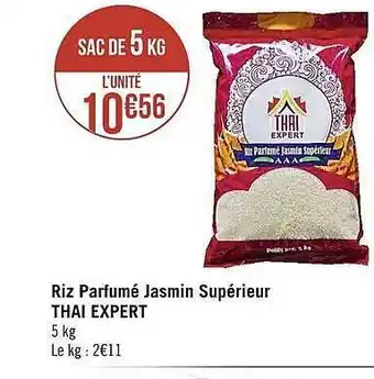 Casino Supermarchés Riz parfumé jasmin supérieur thai expert offre