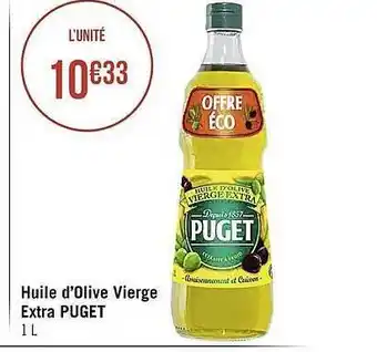 Casino Supermarchés Huile d'olive vierge extra puget offre