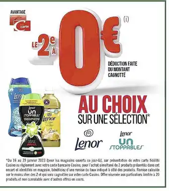 Lenor, lenor un stoppables