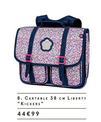Monoprix Cartable 38 cm Liberty offre