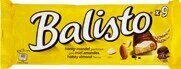 Barres chocolatées miel amandes