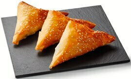 Spanakopita (feuilleté aux épinards, feta et aneth)