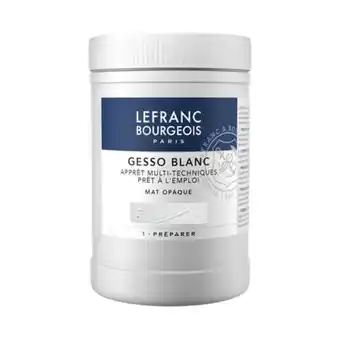 Lefranc bourgeois - gesso blanc - 1l