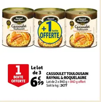 Auchan Cassoulet Toulousain Raynal & Roquelaure offre