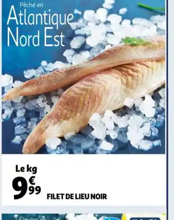 Auchan Filet de Lieu Noir offre