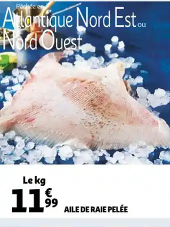 Auchan Aile de Raie Pelee offre