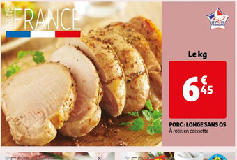 Auchan Porc Longe Sans Os offre